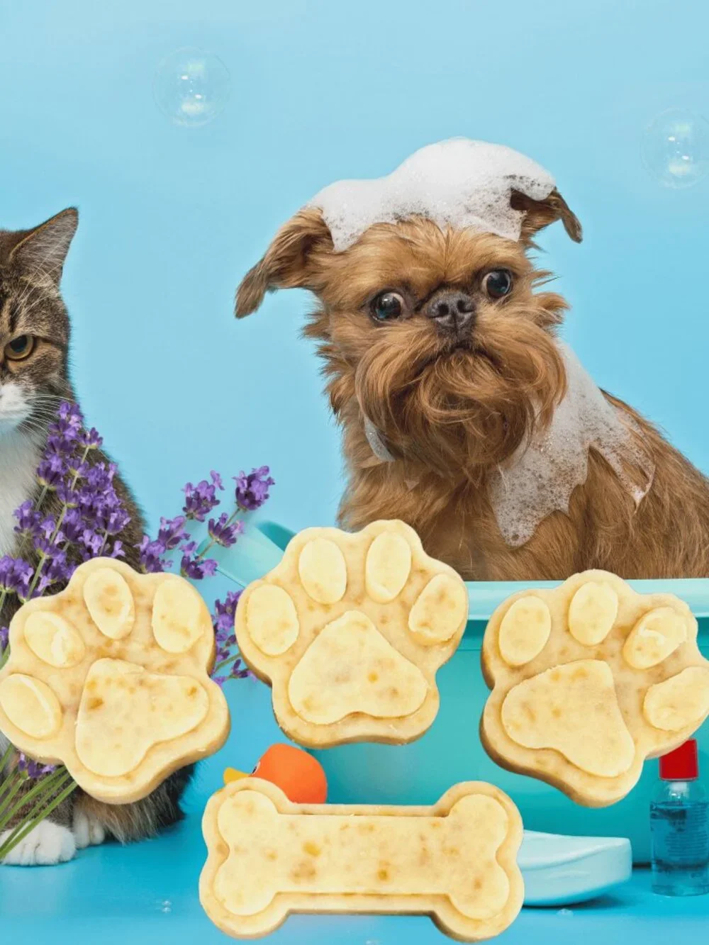 Phat Bath & Body Whole Milk, Oatmeal & Honey Fur Baby Soap - Multi-pack Lavender